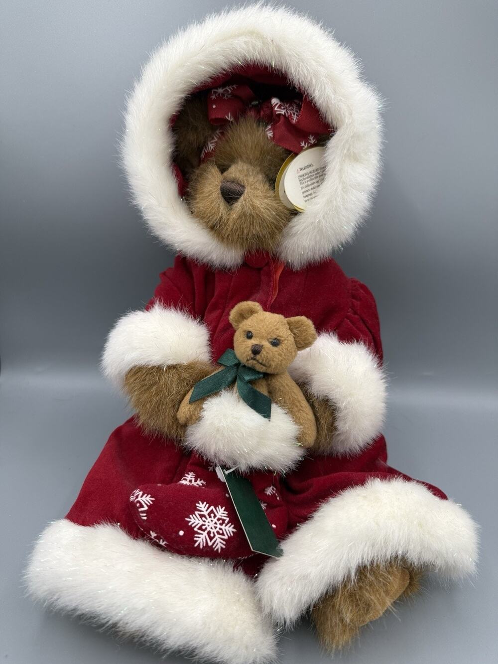 Barrington Collection Apricot Lane 2005 Exclusive Christmas Teddy Bear 14”